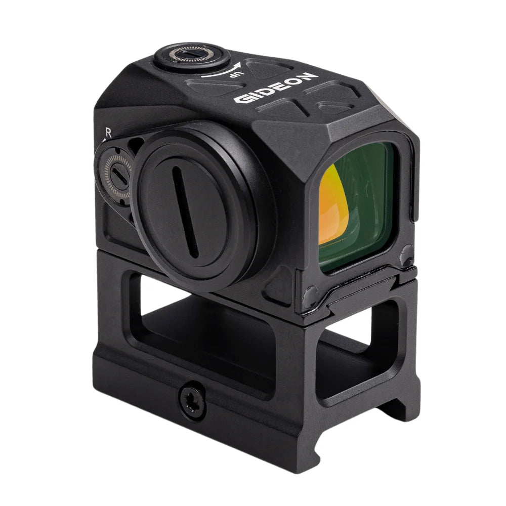 Gideon Optics Mediator Red Dot Multi-Reticle Sight 1x16mm Reflex Sight for Hunting Closed Emitter Fit for ACRO & Picatinny Rail
