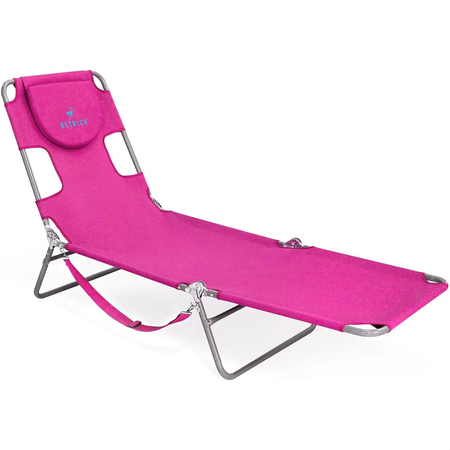 the Original Chaise 72 x 22 Inch Lounge Portable Reclining Lounger, Outdoor Patio, Beach, Lawn, Camping, or Pool, Customized