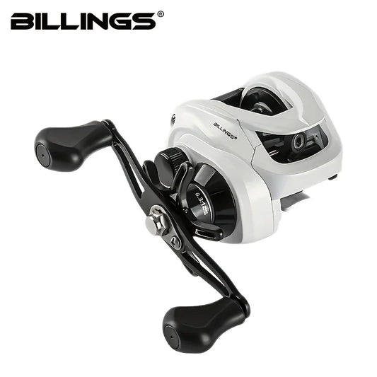 BILLINGS AW 200 Series,6.3:1 Gear Ratio,18LB Max Drag,Baitcasting Reel,For Freshwater Saltwater