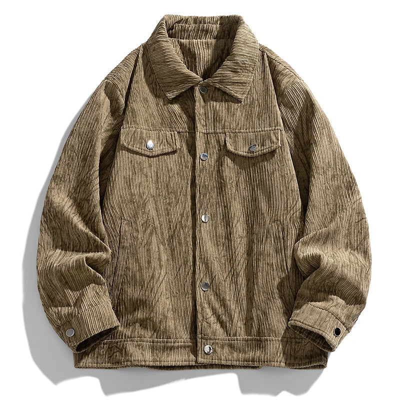 Windproof Fishing Jacket American Retro Lapel Flight Jacket Youth Jacket Fashionable Casual Versatile Top Coat Tie-dyed Workwear