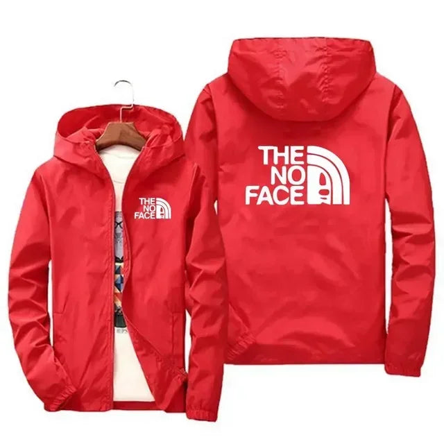 Spring and autumn men's and women's casual jacket new outdoor fishing windproof waterproof men's large size hooded coat