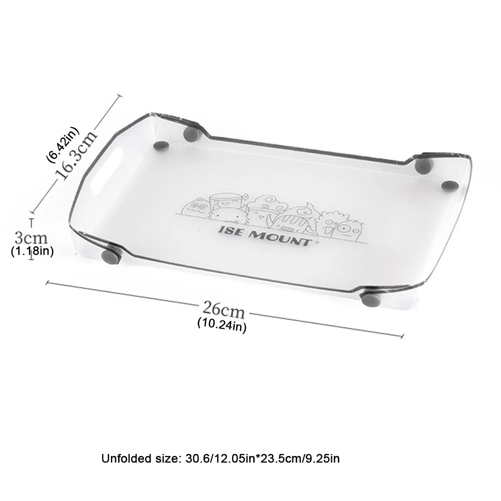 Folding Camping Table Ultralight Small Backpacking Table Portable Outdoor Fishing Furniture Multifunctional for BBQ Picnic