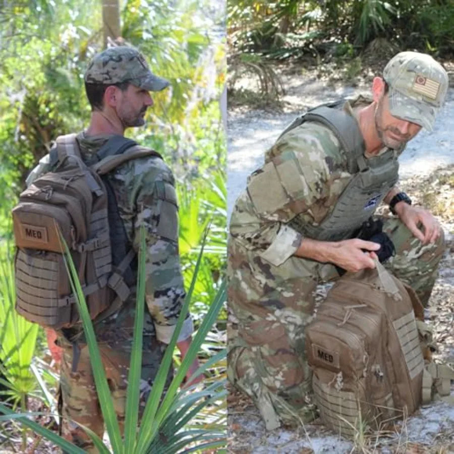 Luminary Tactical Trauma Kit Fully Stocked First Aid Kit Backpack EMS/EMT First Responder Medical Bug Out Bag for Preppers Prof