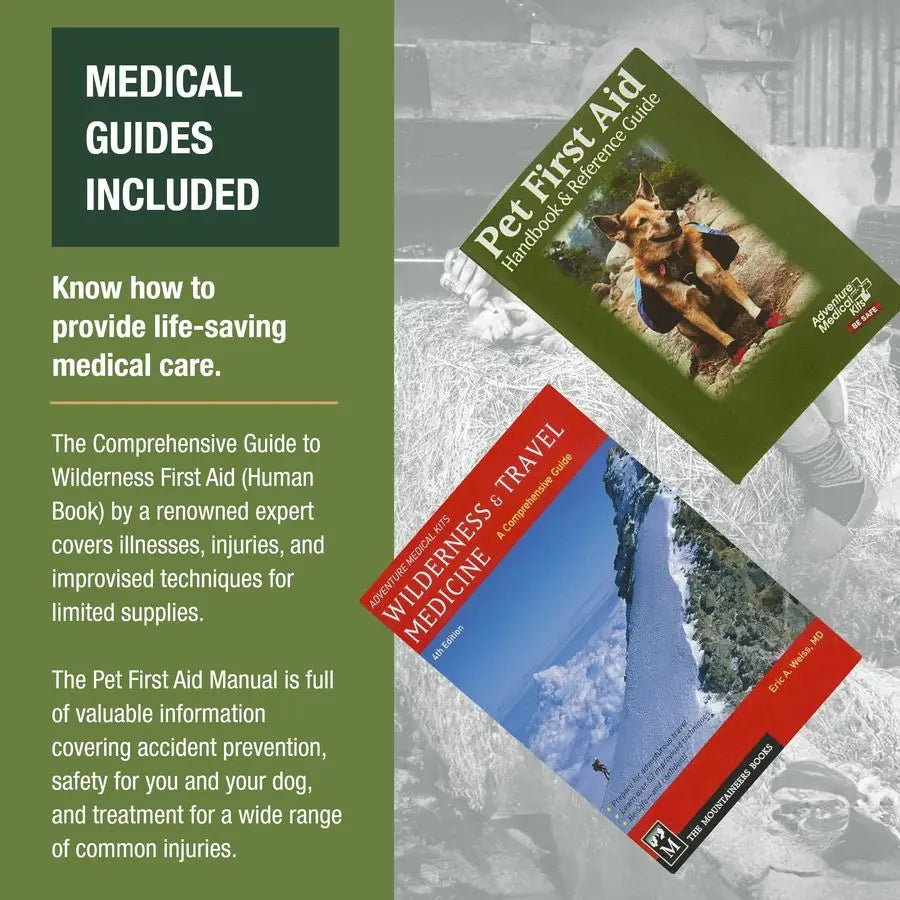 Me amp My Dog Medical Kit Human amp Canine First Aid Essentials Includes Cold Pack, SOL Emergency Blanket, Splinter Picker amp M