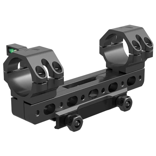 WestHunter 100 MOA Compensation Picatinny Scope Mounts 133mm-163mm Adjustable Length Scope Rings with Bubble Level for Hunting