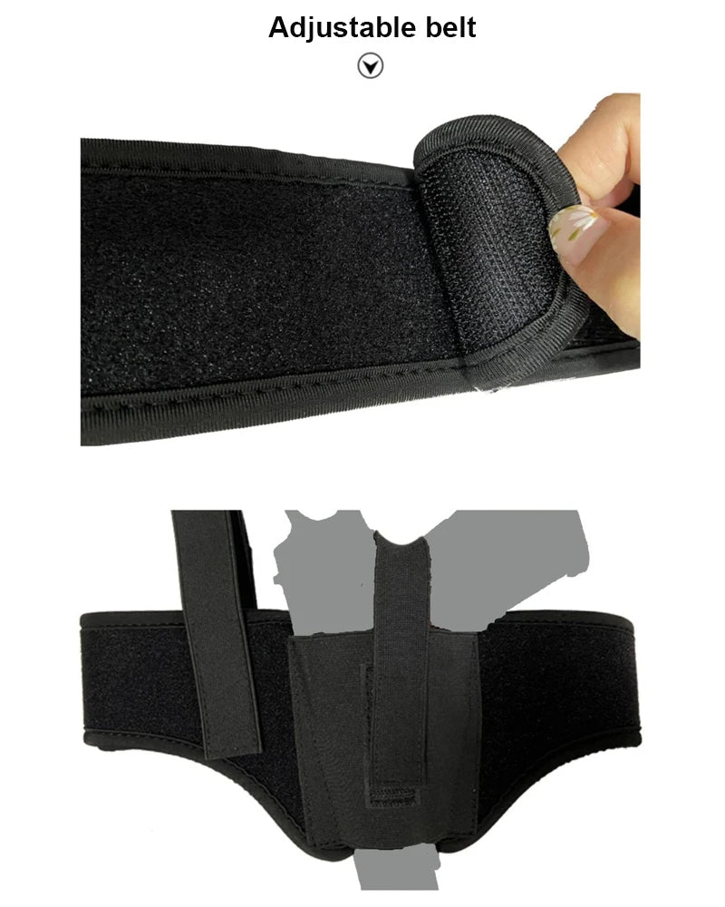 Chloroprene Rubber Outdoor Tactical Gun Holster Concealed Diving Material Underarm Gun Holster Single Shoulder Underarm Conceale