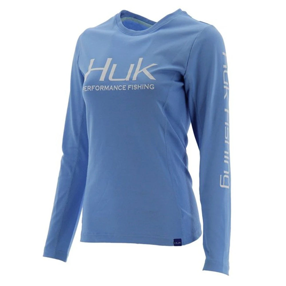 Fishing Shirts Performance Fishing Hoodie Women Summer Outdoor Sports Long Sleeve Fishing Clothing Uv Protection Jersey