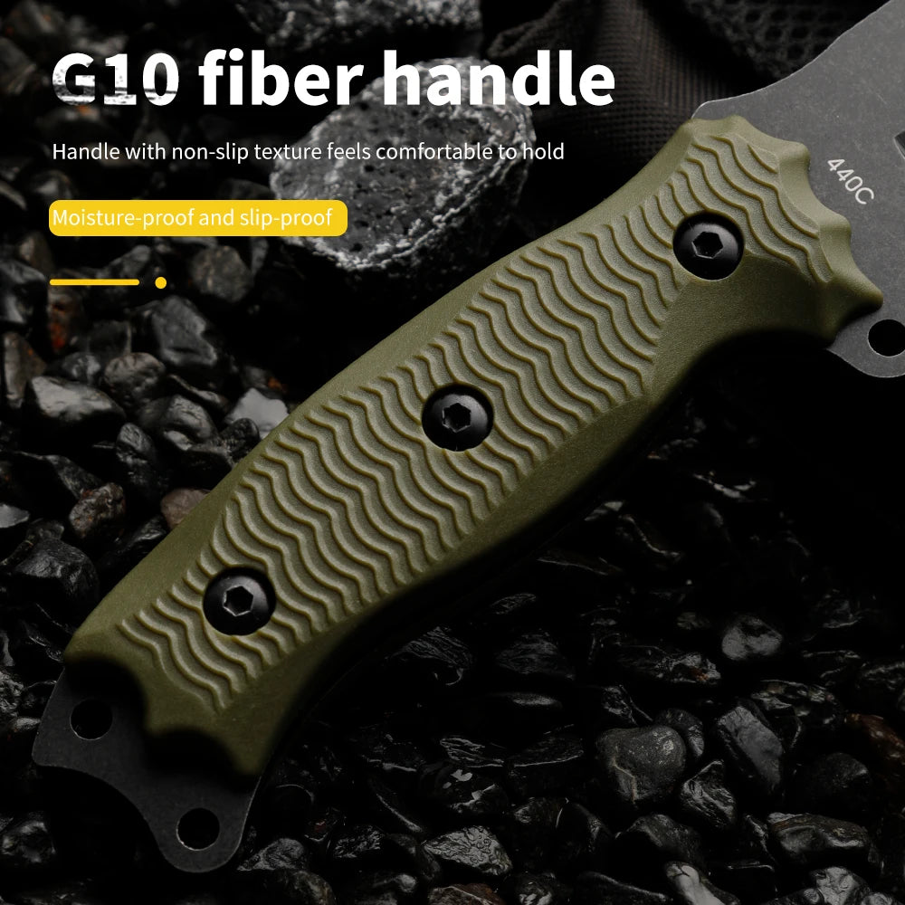 Portable multifunctional knives, perfect EDC men's knives, outdoor survival knives, manual tools, men's gifts