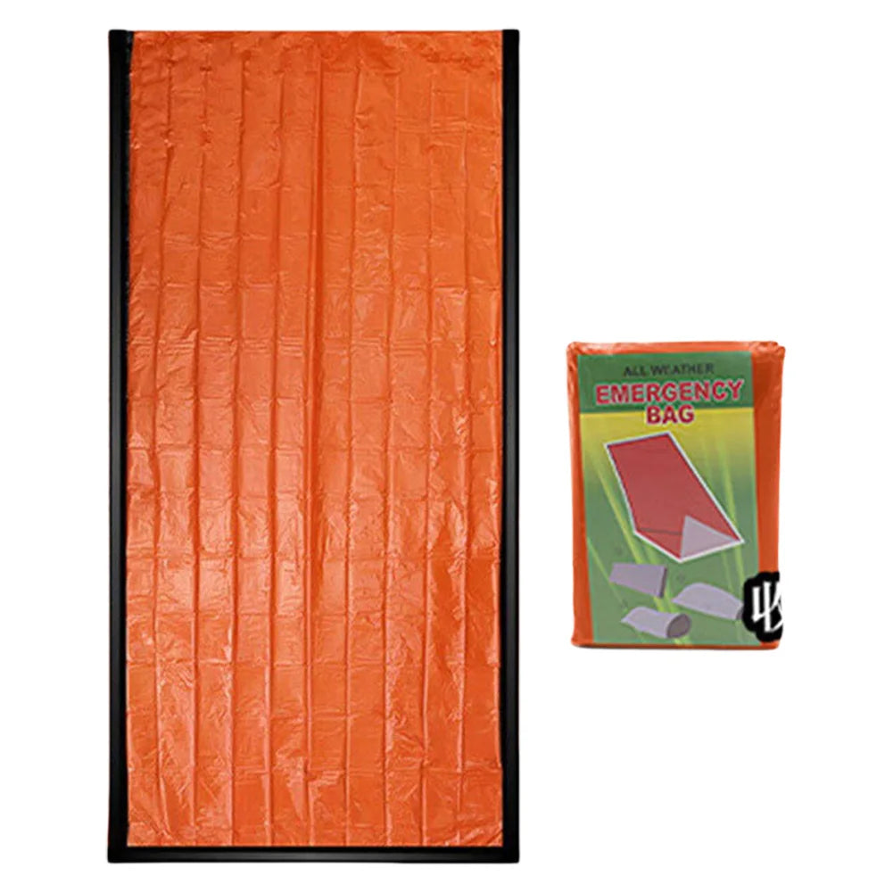 1-6pcs Emergency Mylar Thermal Blanket Survival Sleeping Bag for NASA Body Warmer Outdoor First Aid Camping Hiking Travel