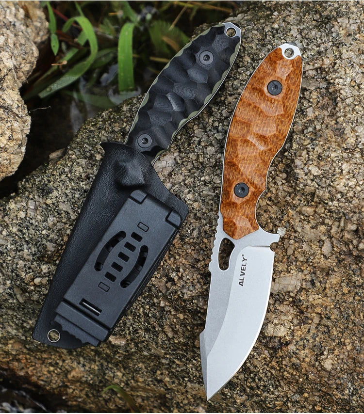 Outdoor Tactical Knife, DC53 Steel Fixed Blade, Men's EDC Knife, Outdoor Camping & Exploration, Fishing & Hunting Knife
