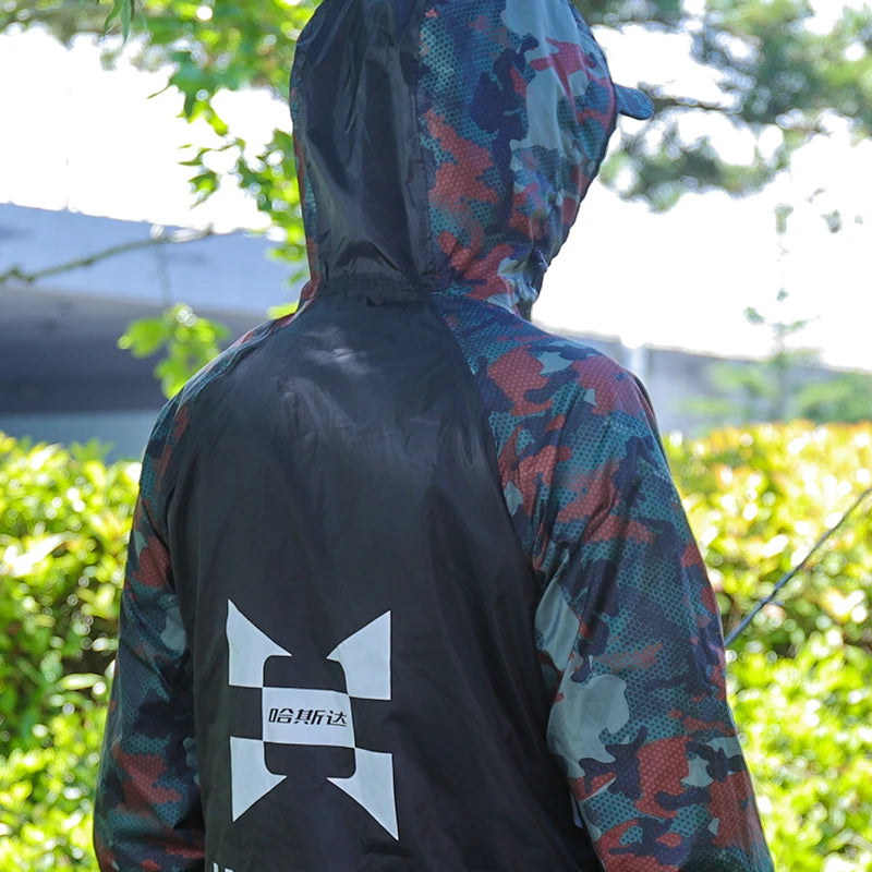 HISTAR Fishing Raincoat Type-Long Waterproof Thin Oxford Cloth Soft TPU Fabric Lightweight Hot Selling Portable Raincoat