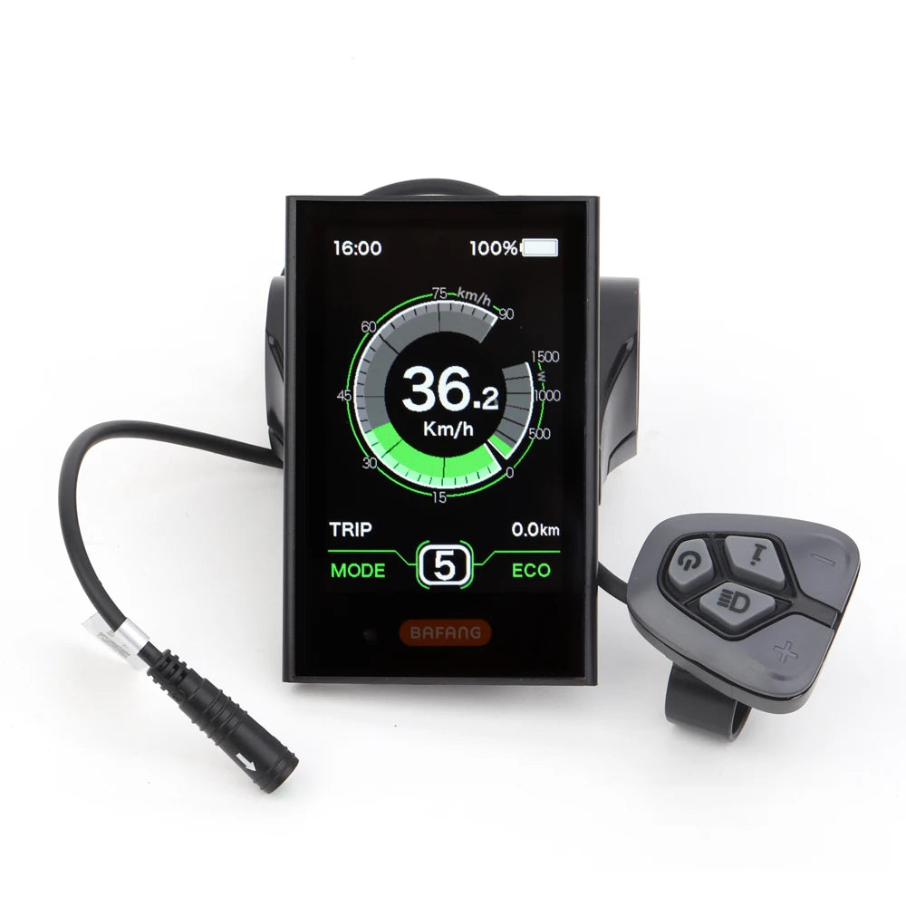Bafang LCD Color Display Instrument 36V 48V 52V P860C 860C P850C 600C C965 DPC18 BF-UART Protocol Bluetooth 750W Motor E-bike