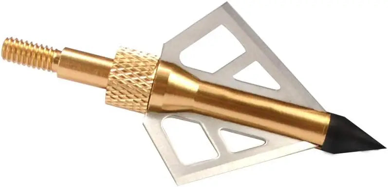 Crossbow Broadheads 100 Grain 12 Pack Archery Hunting 3 Blades Sharp Compound Recurve Bow Arrow Heads