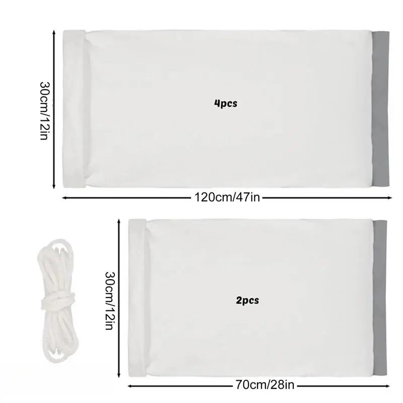 Hunting Game Bags 6X Moose Game Bags With Reflective Strip Reusable Wild Game Meat Bags Hunting Accessories For Elk Caribou Deer