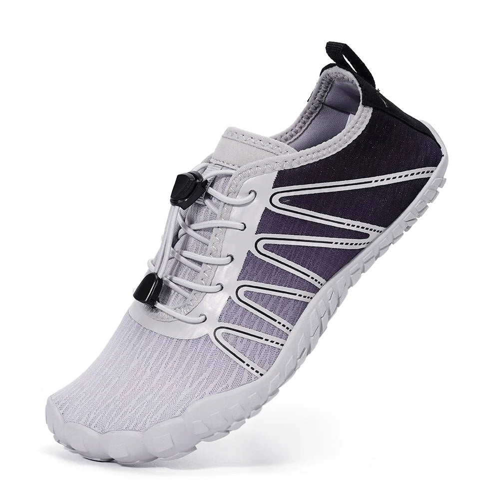 Water Shoes Breathable Lightweight Aqua Shoes Quick Dry Casual Wading Shoes Ergonomic Hiking Shoes Gym Sneakers for Water Sports