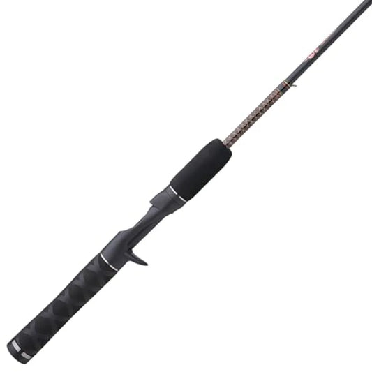 GX2 Casting Fishing Rod for Saltwater Use Graphite Composite Material Black Color High Sensitivity and Fast Action Design