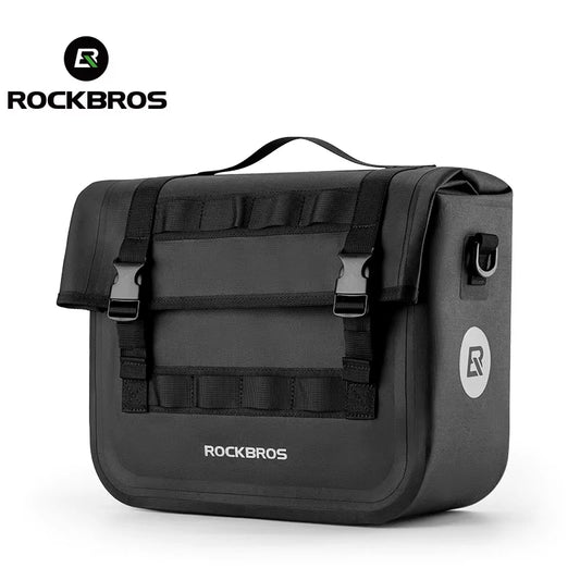 ROCKBROS Bicycle Bag 15L Multifunctional Saddle Bag Waterproof MTB Bike Rack Bag Travel 3D Support Big Capacity Bicycle Rear Bag