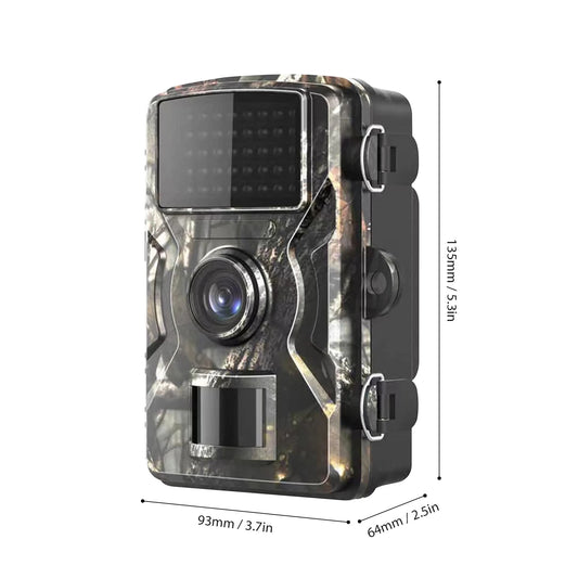 1080P Color Display Trail Game Camera Waterproof with IR Night Vision Motion Detection for Outdoor Wildlife Farm Monitoring