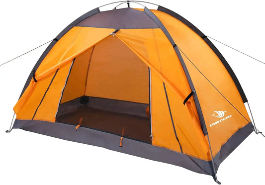 7.2x4x4ft Single Backpack Tent, Waterproof for Camping & Hiking, Lightweight Durable