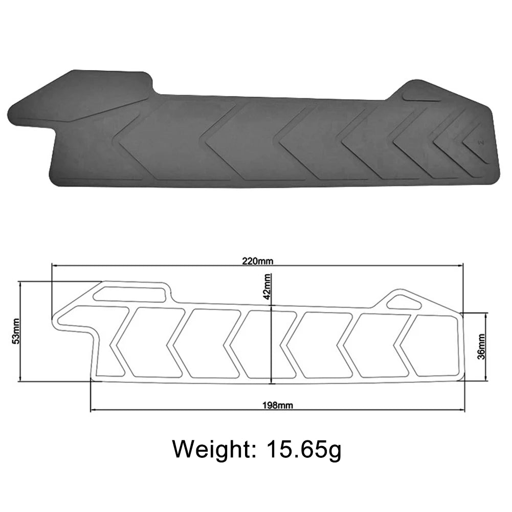 2-10 Bicycle Paster Frame Scratch-Resistant Protector Best Glue Removeable Stickers Anti-Skid Push Guard Frame Cover for Scratch