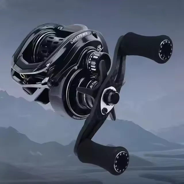 Abu Garcia REVO LTX BF8 BFS Baitcasting Fishing Reel 2+1BB Lightweight Carbon Body Fishing Reels