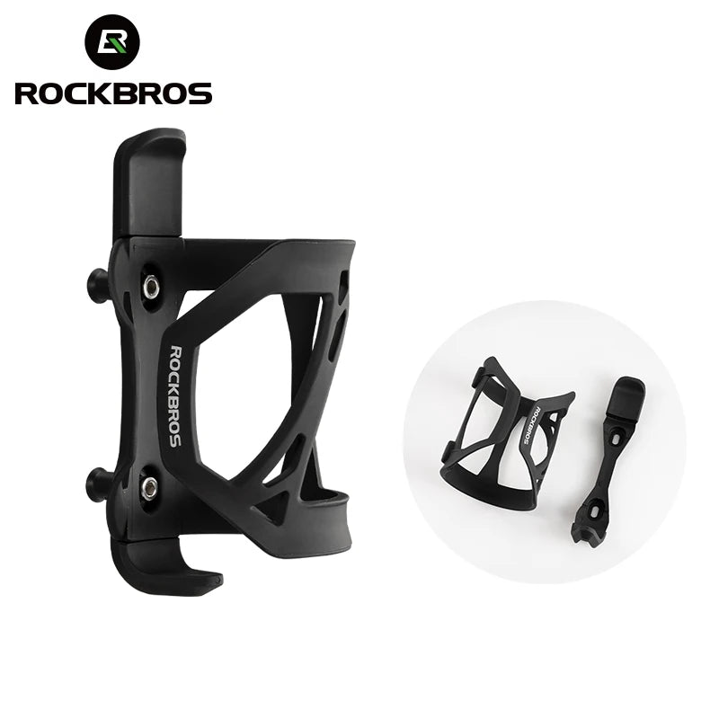 ROCKBROS Water Bottle Cage MTB Mountain Bike Bottle Holder Cycling Drink Cup Ultralight ABS+PC For Road Cycling Accessories
