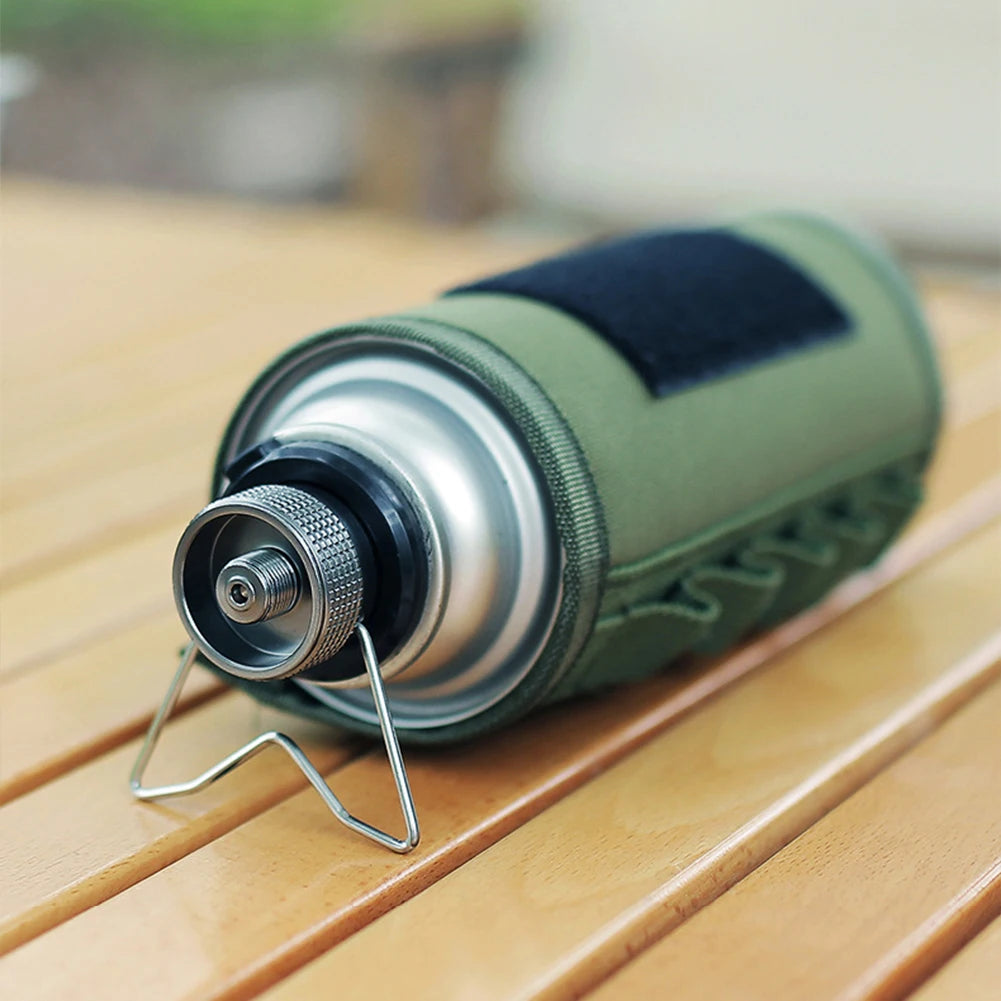 Portable Gas Stove Adapter Aluminum Alloy Camping Gas Converter Lightweight Gas Tank Adapter Compact for Outdoor Cooking