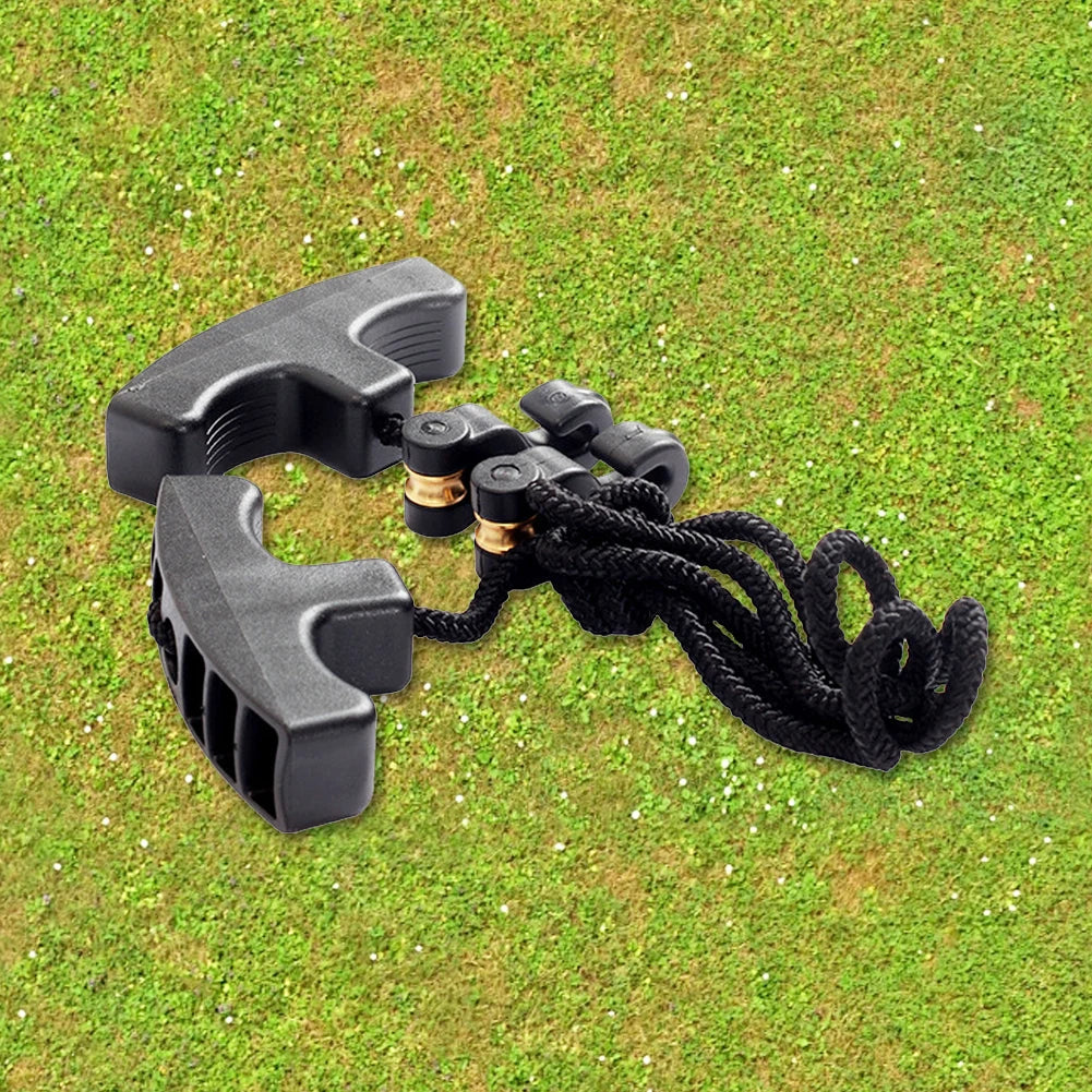 Crossbows Cocking Device Cocking Aid Double Handle Strings Cocking Tool Braided Rope Crossbows Cocker Hunting Accessories