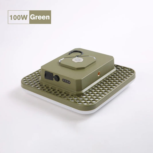 18000mAh 100W Rechargeable LED Camping Lantern Strong Light Magnetic Portable Torch Tent Light Emergency Work Maintenance Light