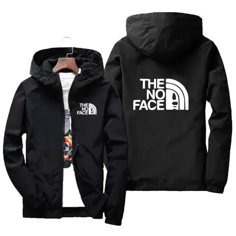 Spring and autumn men's and women's casual jacket new outdoor fishing windproof waterproof men's large size hooded coat