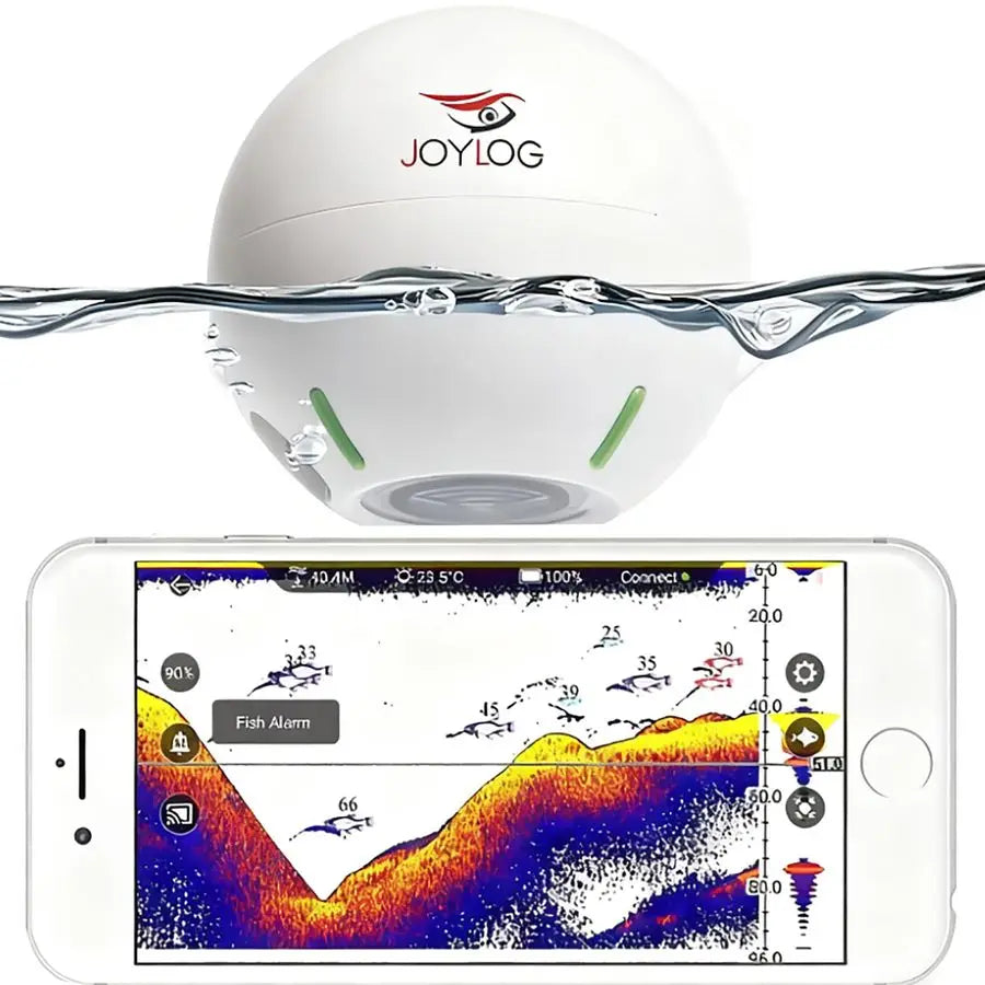 Kayak Fish Finders, GPS Fish Depth Finder for Boats, Ice, Shore Fishing, Sonar Fishfinder Rechargeable Transducer Fishing Access