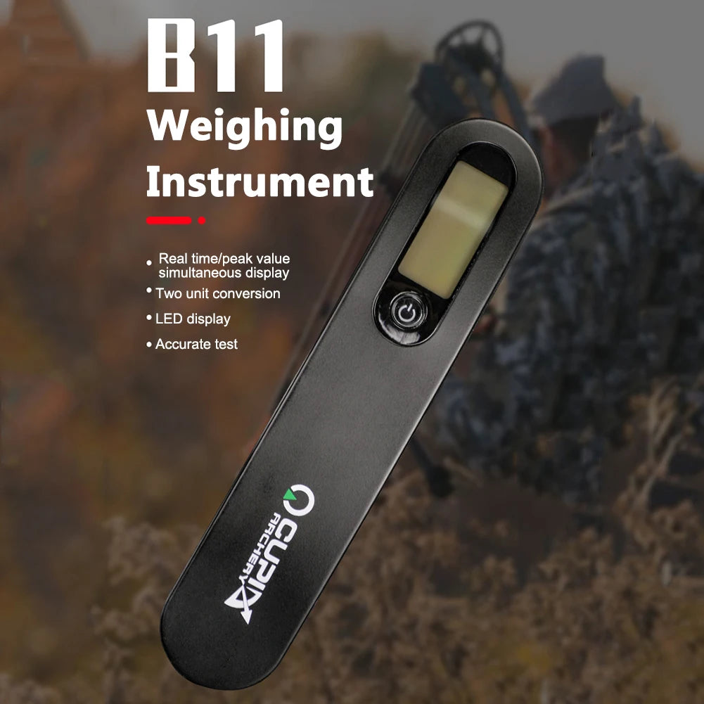 110lbs Electric Digital Bow Scale LED Display Electronic Weighing Device Measuring Test Tool Archery Accressories