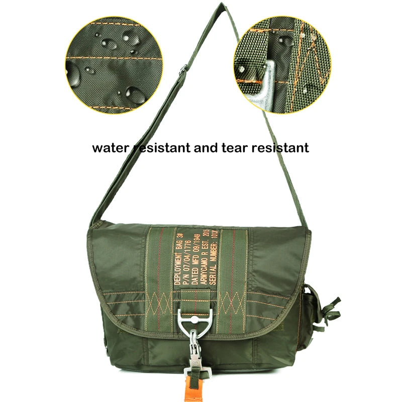 Tactical Shoulder Sling Bag Nylon Waterproof Outdoor Chest Pack for Men Traveling Trekking Camping Rover Sling Daypack