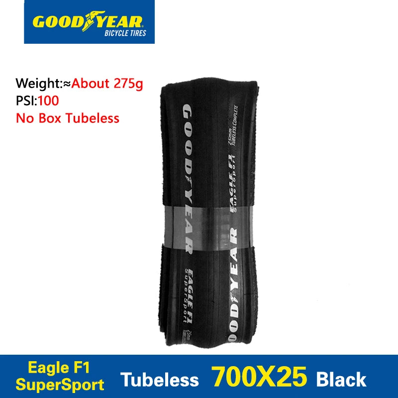 Goodyear Eagle F1 700x28c tire/700x32c tires Tubeless Road Bike Tire Goodyear Supersport Clincher Foldable Cycling Tire Parts