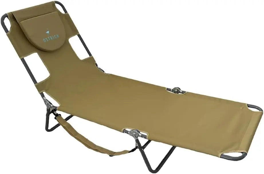 the Original Chaise 72 x 22 Inch Lounge Portable Reclining Lounger, Outdoor Patio, Beach, Lawn, Camping, or Pool, Customized