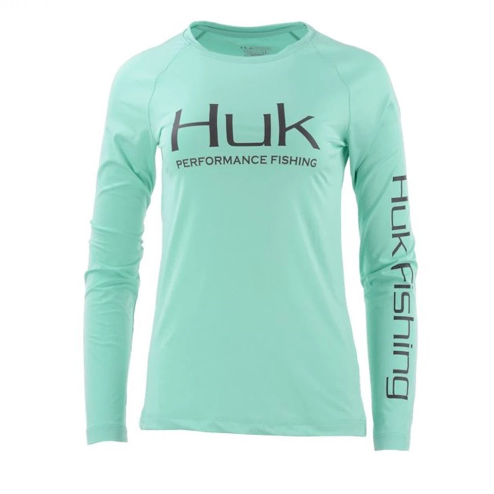 Fishing Shirts Performance Fishing Hoodie Women Summer Outdoor Sports Long Sleeve Fishing Clothing Uv Protection Jersey