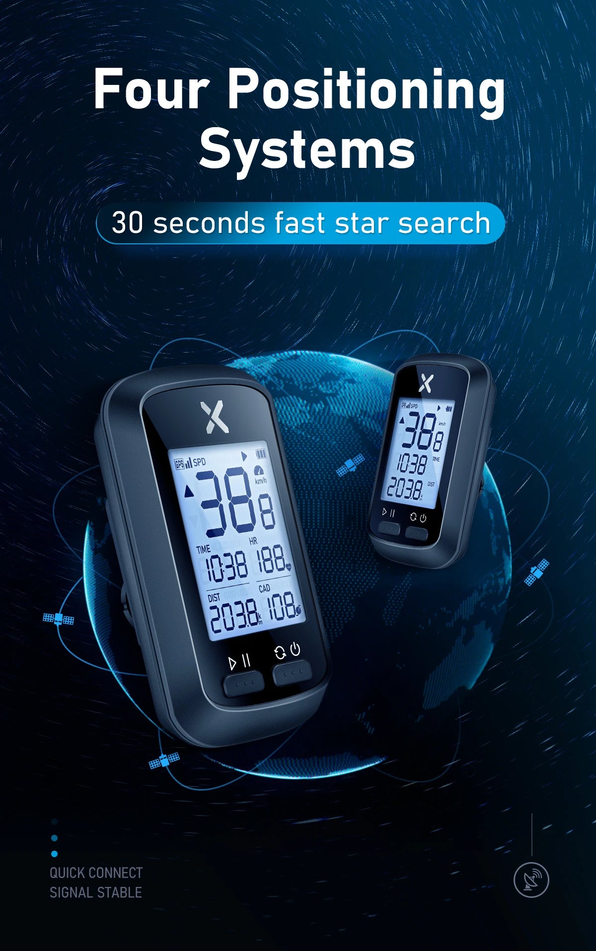 XOSS G plus G bike GPS Bicycle Computer Wireless Speedometer IPX7 Waterproof cycling GPS Cycling Odometer Bicycle speedometer