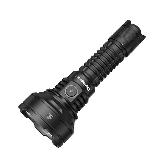 Wurkkos TD01C 21700 Rechargeable Tactical Flashlight LED USB-C 1800Lm Torch Buck Driver Throw 1000M IPX8 Waterproof Tail Switch