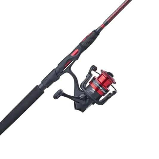 Carbon Walleye Spinning Reel and Fishing Rod Combo for Freshwater Fishing Black High-Performance Precision Engineering