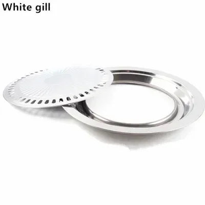 Smokeless Barbecue Grill Pan Gas Household Non-Stick Gas Stove Plate Electric Stove Baking Tray BBQ Grill Barbecue Tools Outdoor