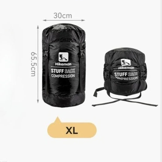 Outdoor Sleeping Bag Compression Bag Camping Travel Organizer Large Capacity Portable Compression Storage Bag for Camping Clothe