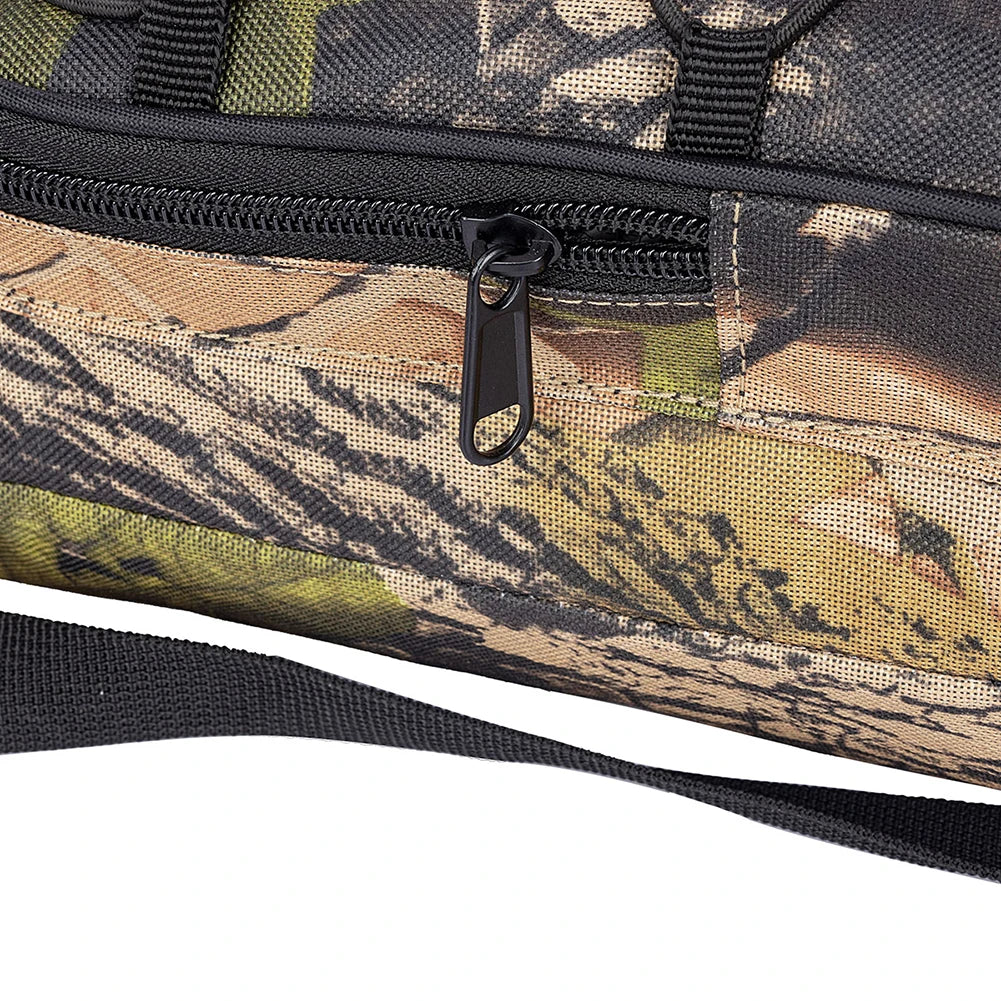Archery Bow Holder Compound Recurve Bow Quiver Storage Bag Bottom Thickening Adjustable Strap Outdoor Hunting Bag Accessories