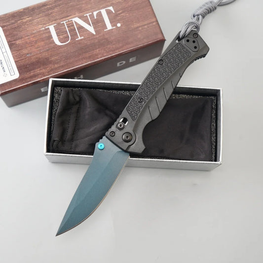 Outdoor Camping Portable Self-Defense TactiFold Knife, BM18060 Folding Knife, Multi-functional Tool Suitable for Fishing and Hun