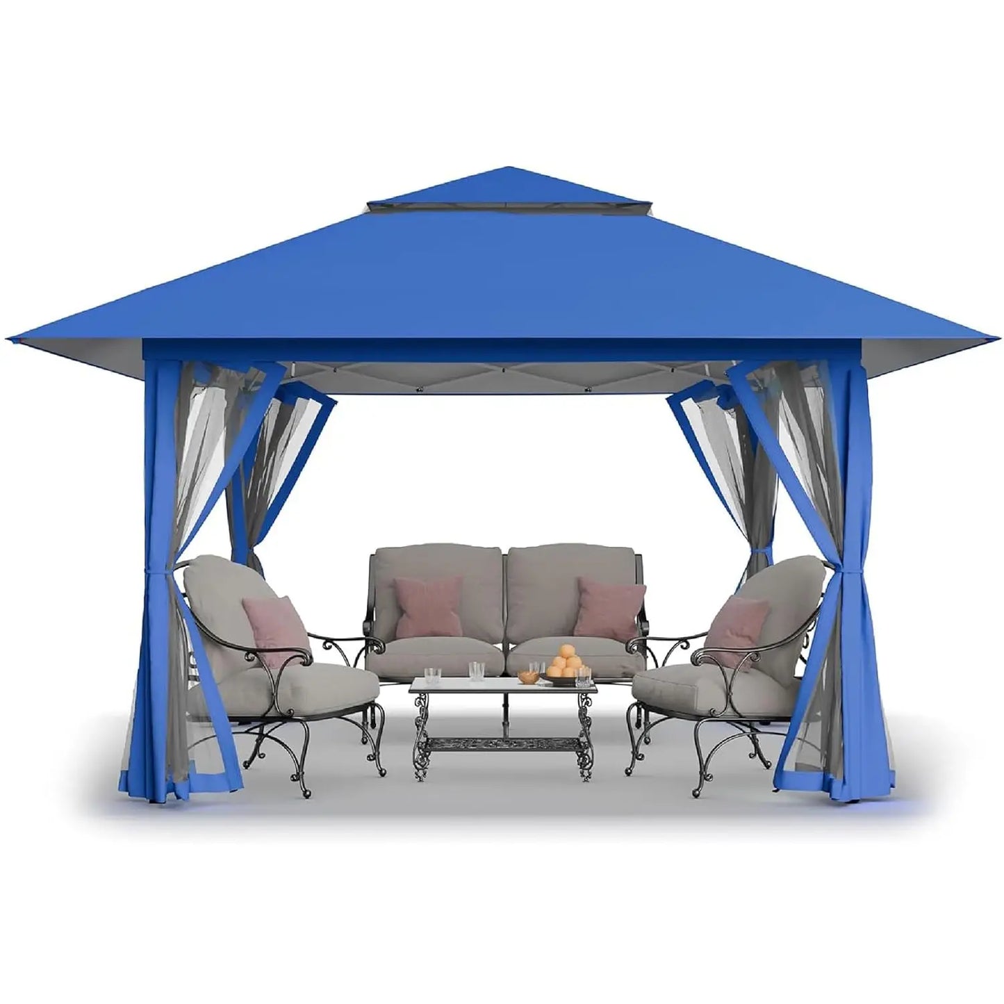 13x13 Pop Up Gazebo, Canopy Tent, Gazebos on Clearance - Outdoor Gazebo for Backyard & Patio Furniture - Carpa Pop, Customized
