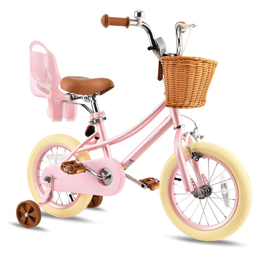 12 Inch Kids Bike for Ages 2-5 Years Old Boys Girls, Kid's Bikes with Training Wheels, Children Bicycle for Kids and Toddler